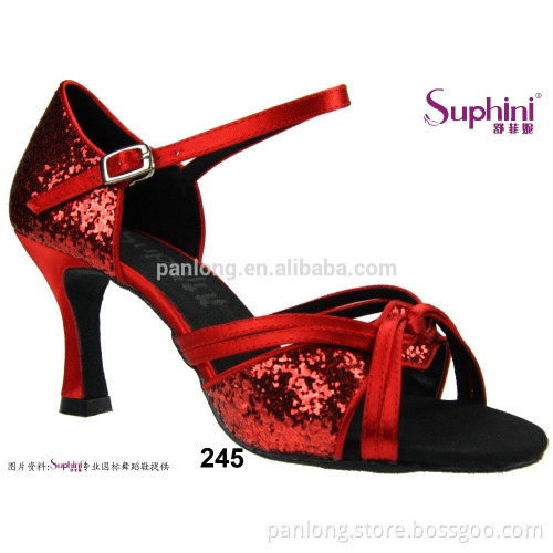 Shining Sparkle Ballroom Salsa Shoe For Dancing